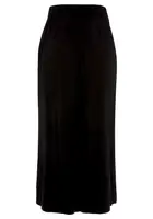 LASCANA Nohavice s pukmi  čierna