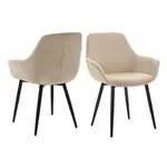 Livetastic SADA ŽIDLÍ S PODRUČKAMI 2 kusy