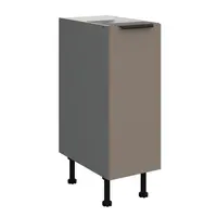 Spodní skříňka Aria ANT 30 D CARGO BB Barva korpusu: Antracit, Barva dvířek: TA - Sandgrau AFM