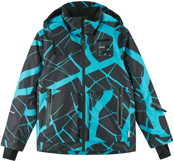 Chlapecká zimní lyžařská bunda reima tirro černá 152