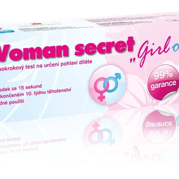 Imperial VITAMINS Woman secret Girl or Boy test na určení pohlaví dítěte 1 ks