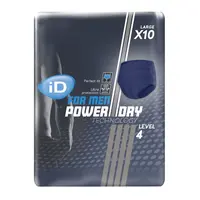 iD Pants For Men Level 4 Large inkontinenční kalhotky 10 ks