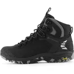 ALPINE PRO SPIDERE MID Unisex turistická obuv, černá, velikost