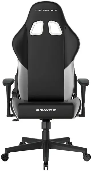 Herní židle DXRacer PRINCE černo-bílá, koženka