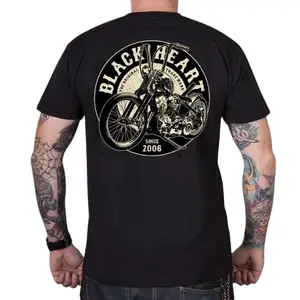 Triko BLACK HEART Chopper King černá 3XL