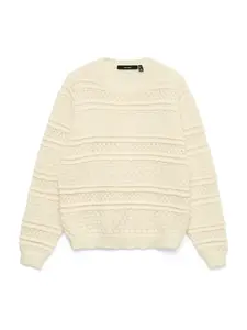 VERO MODA Sveter 'VMLeo'  béžová
