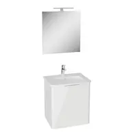 Kúpeľňová zostava s umývadlom VitrA Mia 56,5x62,5x44,5 cm biela lesk MIASETPR60B