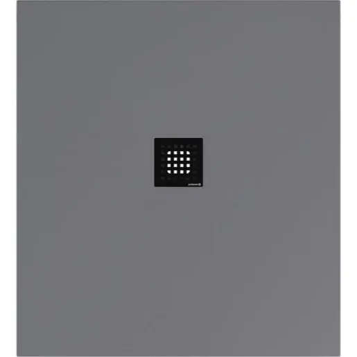 Sprchová vanička obdĺžniková Polysan Flexia 110x100 cm liaty mramor šedá 72922.31