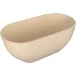 Voľne stojaca vaňa Polysan Reduta 150x75 cm liaty mramor ľavá aj pravá béžová béžová 71843.81