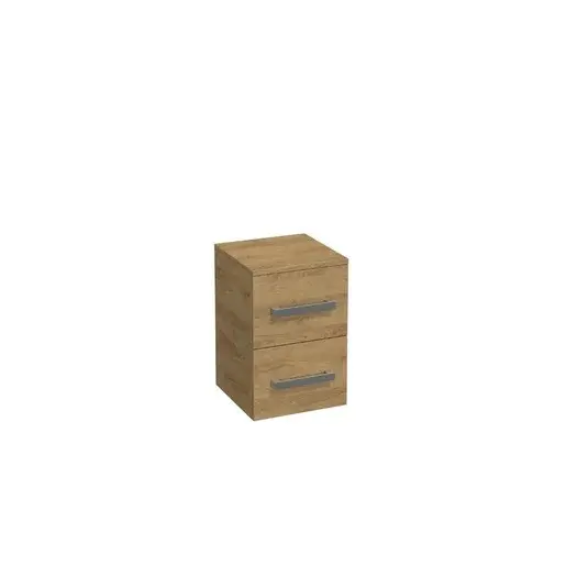 Kúpeľňová skrinka nízka SAT Cube Way 32,5x49,3x33 cm dub Hickory CUBE3CHN32DH