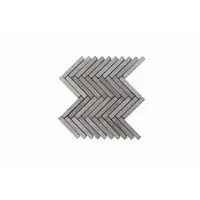 Mozaika Mosavit Arrows negro 24x29 cm mat ARROWSNE