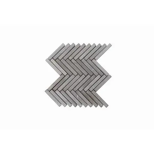 Mozaika Mosavit Arrows negro 24x29 cm mat ARROWSNE