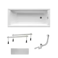 Obdĺžniková vaňa SAT Fusion 150x70 cm akrylát ľavá aj pravá SATVR150ANPC