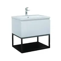 Kúpeľňová skrinka s umývadlom SAT B-Way biela lesk BWAY60WU