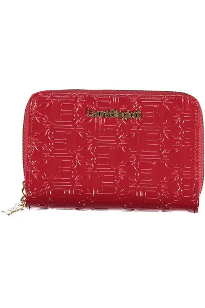 LAURA BIAGIOTTI WOMEN'S RED WALLET