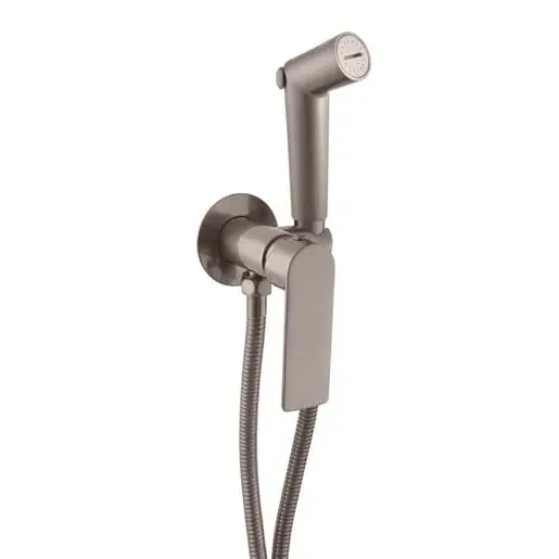 RAV SLEZÁK Nil bidetová batéria vrátane podomietkového telesa kartáčovaná metal grey NL143MGK