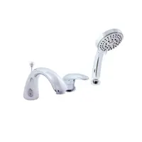 Vaňová batéria RAV Slezák so sprchovacím setom chróm D469.5S