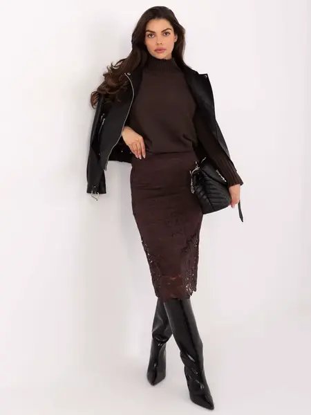 Skirt-MI-SD-G9139.33-dark brown