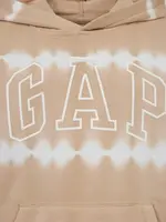 Béžová chlapčenská mikina batikovaná GAP