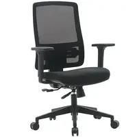 Otáčecí křeslo Popstar Mesh Lux černá