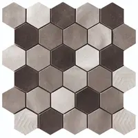Cir Materia Prima mozaika mix grey hexagon 27x27 cm lesk 10699211