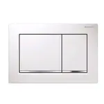 Geberit Omega30 ovládacie tlačidlo plast biele lesklé 115.080.KJ.1