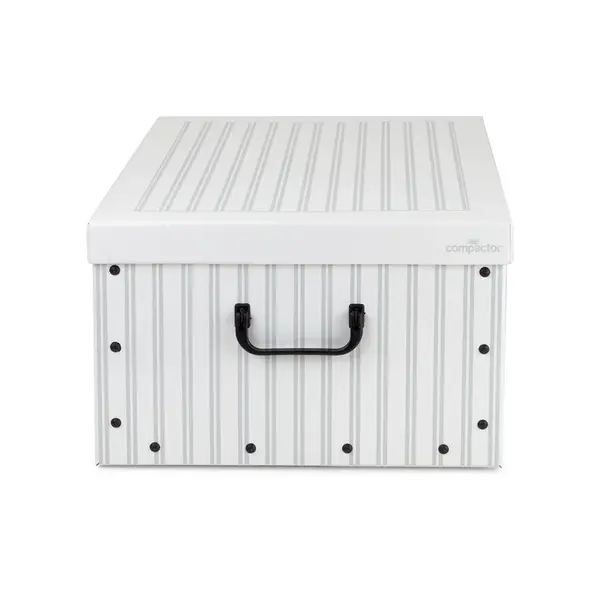Compactor Anton 50 x 40 x 25 cm skládací úložná krabice bílá/šedá