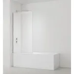 Vanová zástěna SAT 150x80 cm chrom SIKOVZPEV150