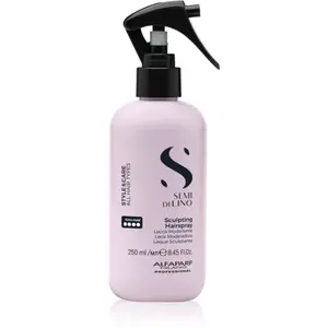 Alfaparf Milano Semi di Lino Style&Care Sculpting hairspay lak na vlasy se silnou fixací 250 ml
