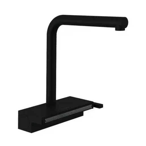 Hansgrohe Aquno drezová batéria s vyťahovacou sprškou matná čierna 73830670