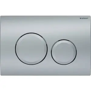 Geberit Delta20 ovládacie tlačidlo plast chróm matný 115.127.46.1