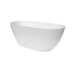 Voľne stojaca vaňa SAT Aulis 160x74 cm liaty mramor ľavá aj pravá SATAU1600