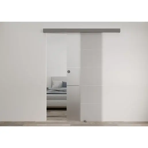 Interiérové dvere Naturel Glasa posuvné 80 cm pásky GLASA280PO