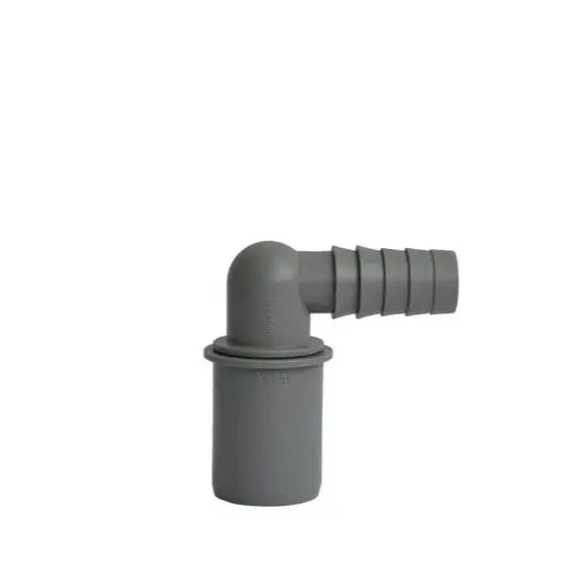Hadicová prípojka k práčke DN30 Plast Brno sivá UZ30R00