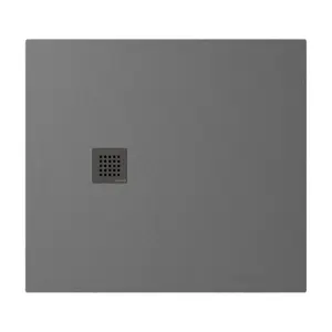 Polysan Treneca sprchová vanička obdĺžniková 100x90 cm liaty mramor šedá 84306.31