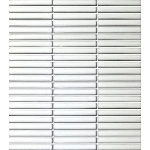 Keramická mozaika Premium Mosaic Kit Kat snow 28x31 cm lesk MOSKK3SNL