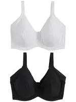 Next Podprsenka  čierna / biela
