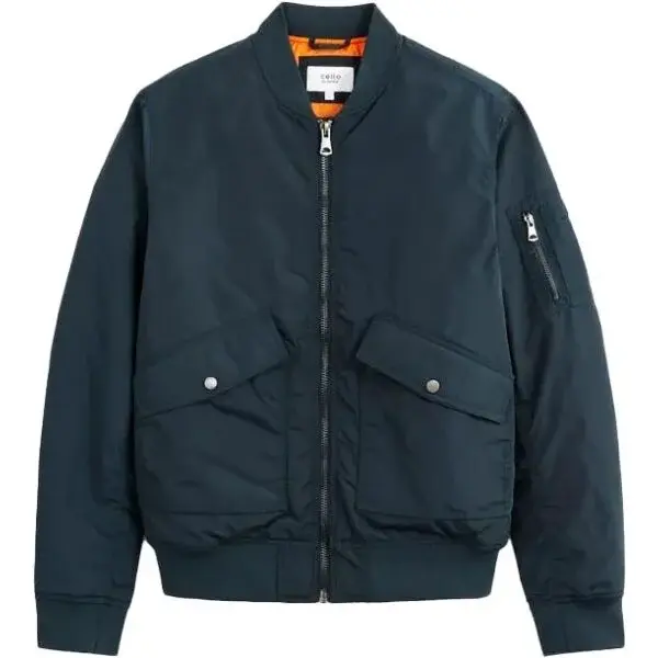 CELIO DUJAMES Pánská bunda, tmavě modrá, velikost