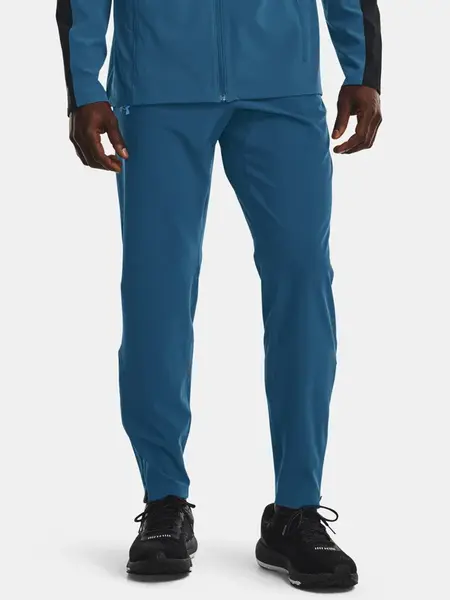 Under Armour Kalhoty UA OutRun the STORM Pant-BLU - Pánské