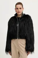 Bunda BOSS Cecool černá barva, přechodná, 50548357