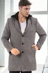 PLT9376 DEWBERRY MEN'S COAT-PRINT GREY