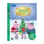 JIRI MODELS Vánoční aktivity se samolepkami do oken Prasátko Peppa 1 ks