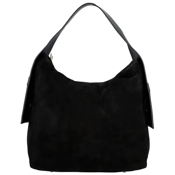 Dámska kabelka na rameno čierna - Delami Vera Pelle Mimmi