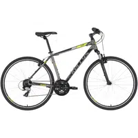 Pánské crossové kolo KELLYS CLIFF 30 28" 7.0 L (21", 175-190 cm) Grey