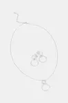 Strieborný náhrdelník a náušnice Answear.LAB