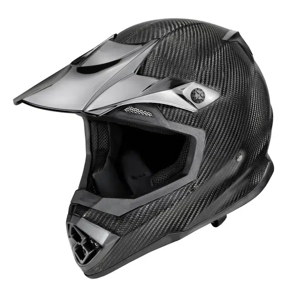 Motokrosová přilba W-TEC Crosscomp karbon lesk XS (53-54)