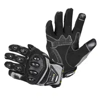 Moto rukavice W-TEC Upgear černo-šedá XXL
