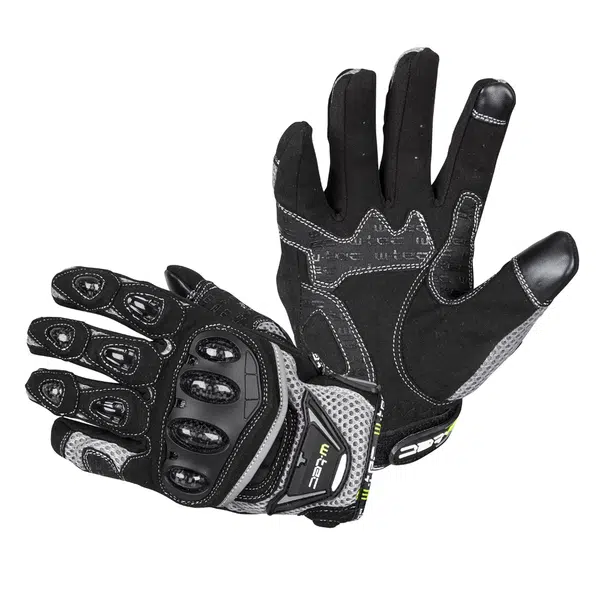 Moto rukavice W-TEC Upgear černo-šedá XXL