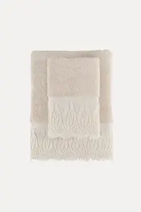 Ručník MAYA 50x100 cm Světle béžová