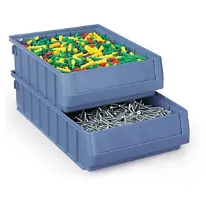 8 x Regálový zásobník 400x234x80mm